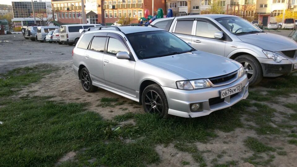 Ниссан вингроуд y11 тюнинг Решетка Dolphin. Часть 3. Финал! - Nissan Wingroad (Y11), 1,8 л, 1999 года тюнин
