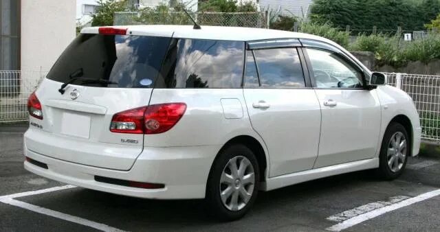 Ниссан виноград фото Купить Стекло заднее (крышка багажника) с обогревом Nissan Wingroad Y12 WGN 2 в 