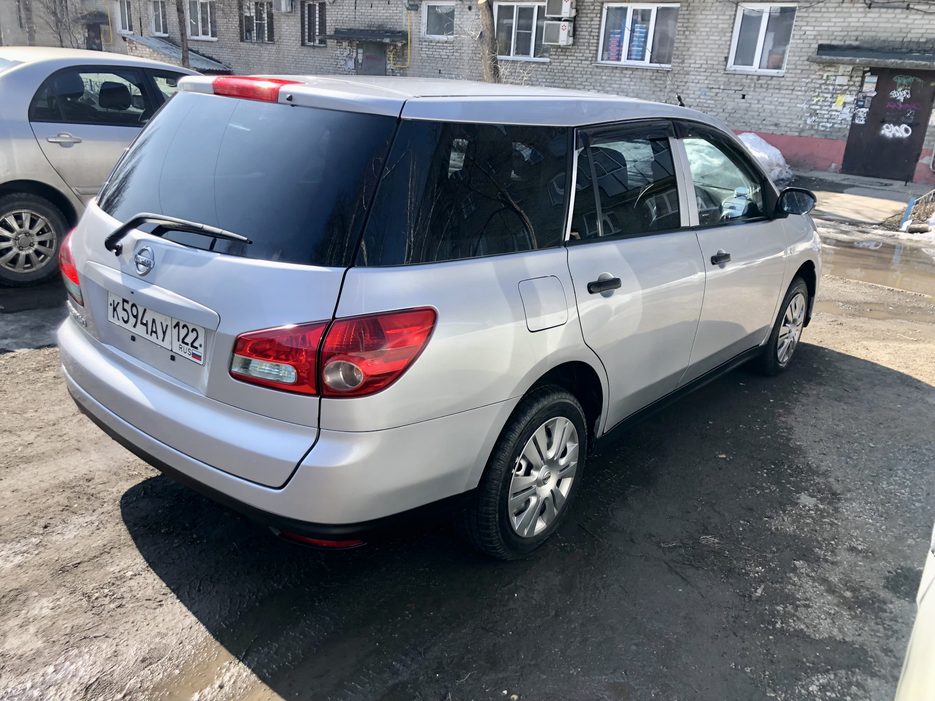 Ниссан виноград фото Морда от винограда - Nissan AD (Y12), 1,5 л, 2013 года стайлинг DRIVE2