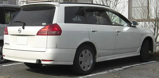 Ниссан виноград фото File:2002 NISSAN WINGROAD rear (cropped).jpg - Wikipedia