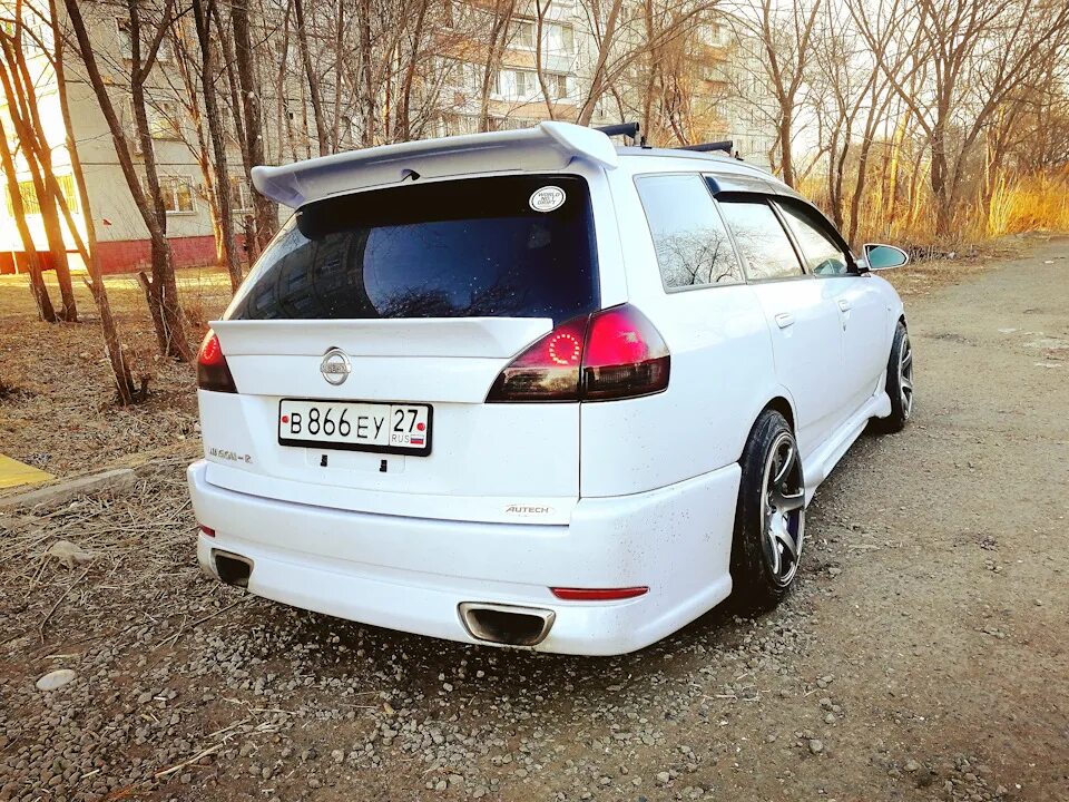 Ниссан wingroad фото Диповые Rays Volk Racing Daytona-S на малышке - Nissan Wingroad (Y11), 2 л, 1999