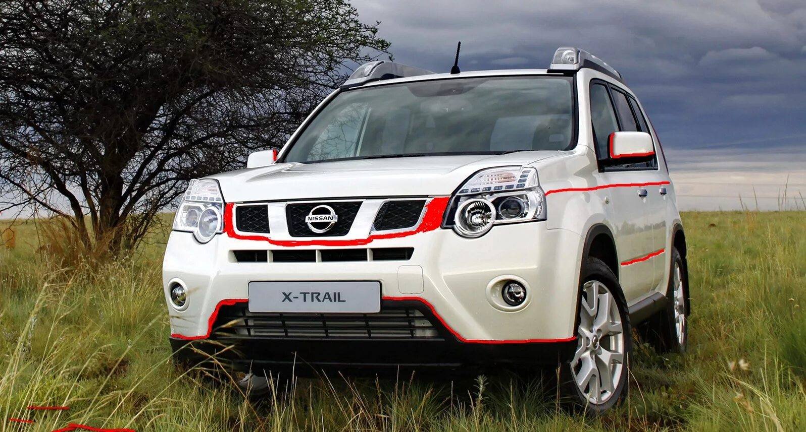 Ниссан x trail t31 фото Тюнинх))) - Nissan X-Trail II (t31), 2,5 л, 2013 года стайлинг DRIVE2