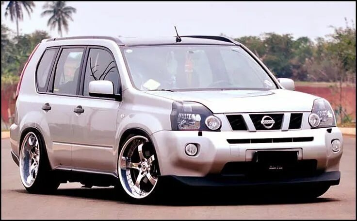 Ниссан x trail тюнинг Silver Nissan Xtrail SUV