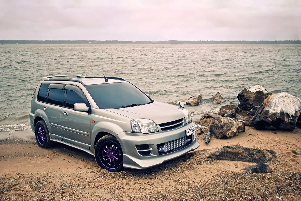 Ниссан x trail тюнинг Фото сессия в Яхт-клубе - Nissan X-Trail I (t30), 2 л, 2001 года фотография DRIV