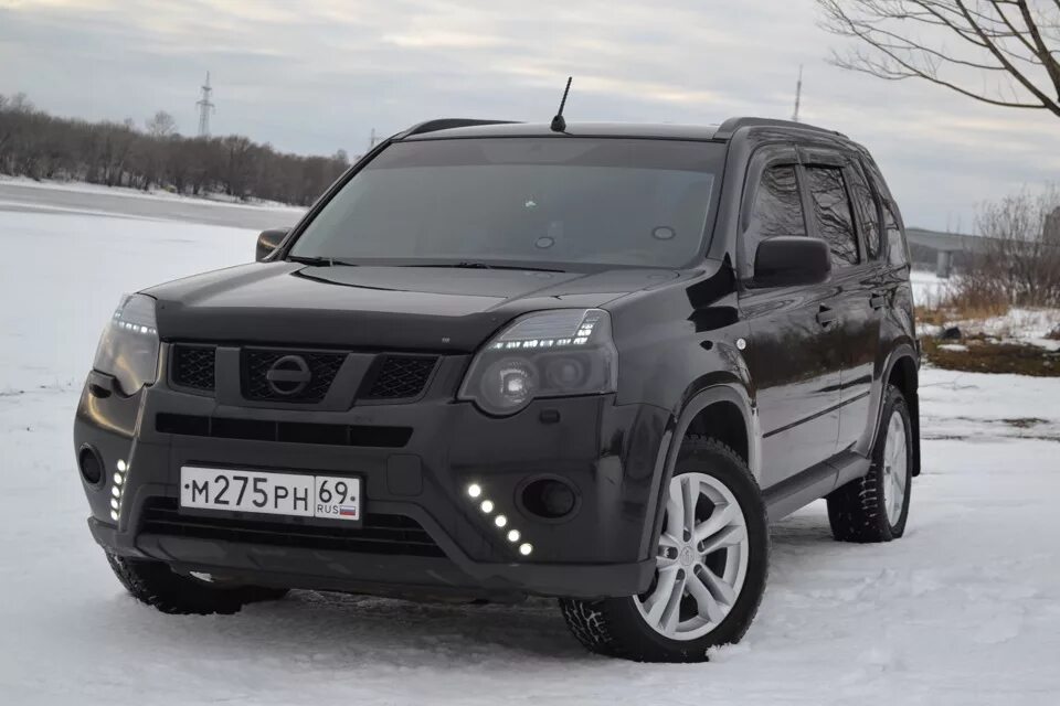 Ниссан x trail тюнинг Покрасил маски фар - Nissan X-Trail II (t31), 2 л, 2013 года стайлинг DRIVE2