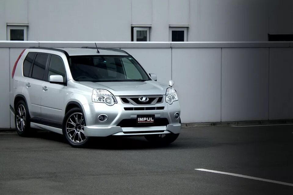 Ниссан x trail тюнинг 1. Аэродинамические обвесы impul - Nissan X-Trail II (t31), 2 л, 2011 года тюнин