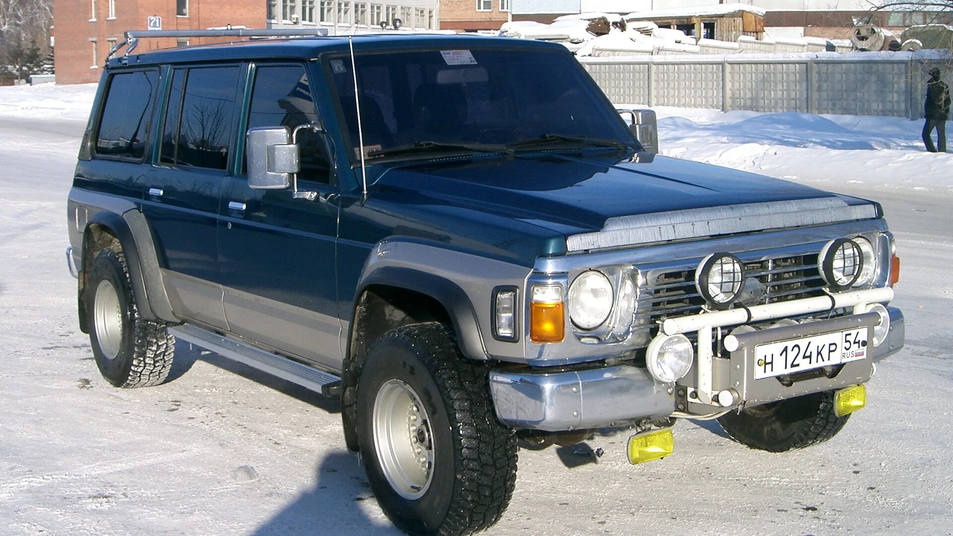 Ниссан y60 фото Nissan Patrol (Y60) 4.2 дизельный 1996 4,2 мех лебедка, палка на DRIVE2