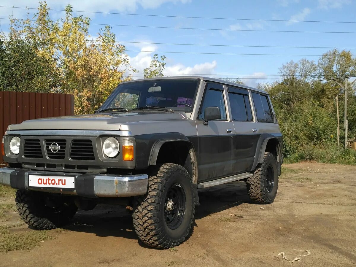 Ниссан y60 фото Купить б/у Nissan Patrol IV (Y60) 4.2d MT (116 л.с.) 4WD дизель механика в Москв