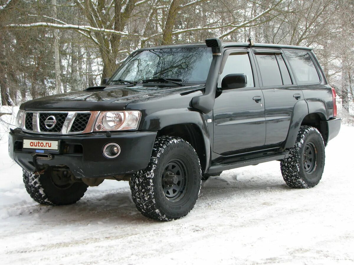 Ниссан y61 фото Купить б/у Nissan Patrol V (Y61) Рестайлинг 3.0d AT (160 л.с.) 4WD дизель автома