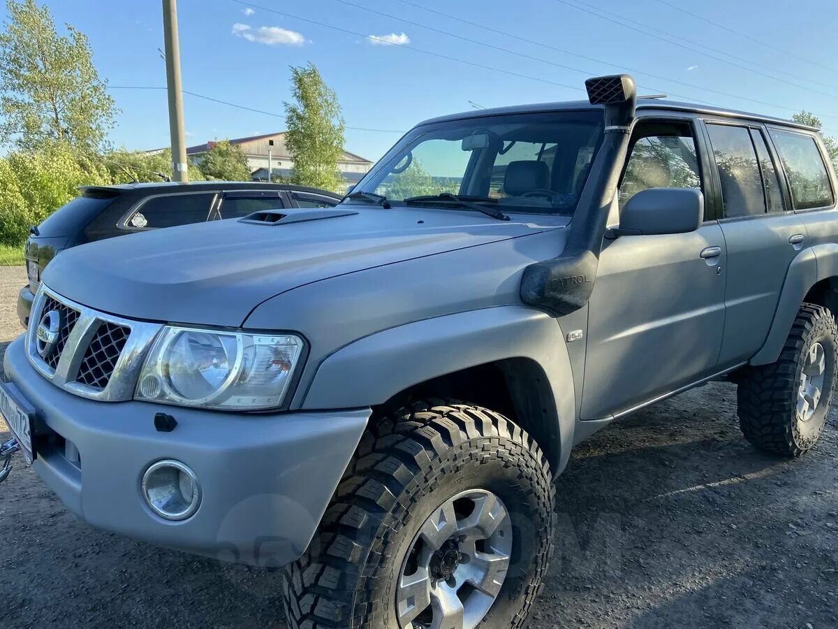 Ниссан y61 фото Купить б/у Nissan Patrol V (Y61) Рестайлинг 3.0d AT (160 л.с.) 4WD дизель автома
