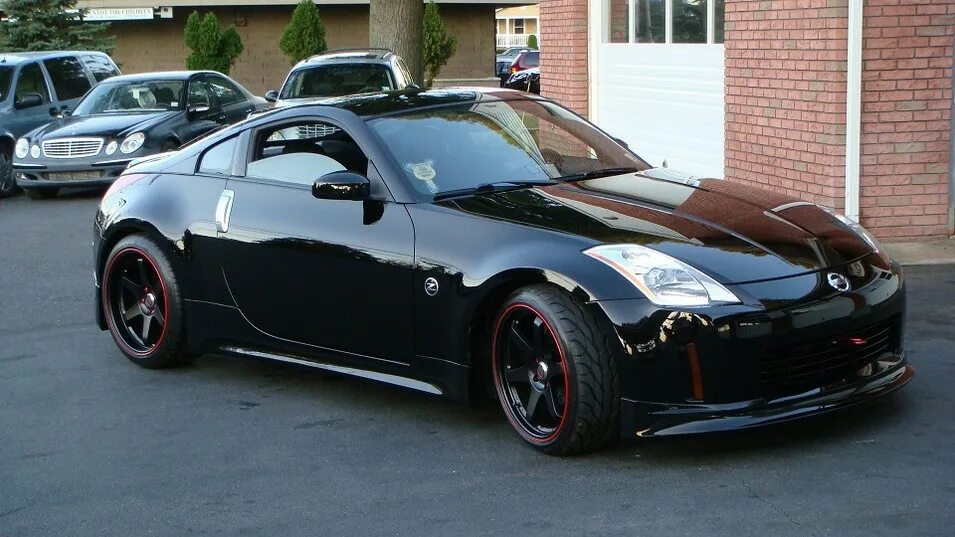 Ниссан z350 фото 350Z - Nissan 350Z black - SUV Tuning