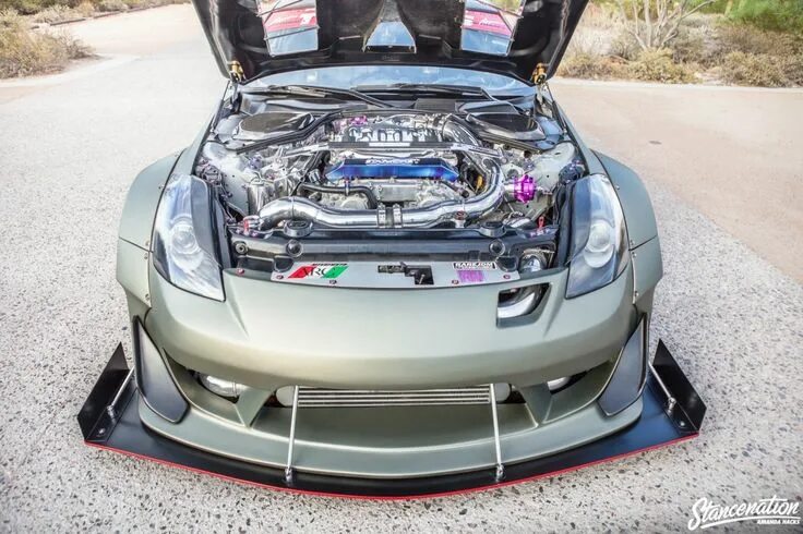 Ниссан з350 тюнинг мотора Phoenix Reincarnation // Brian McCann's Rebirthed Nissan 350Z. StanceNation ™ //