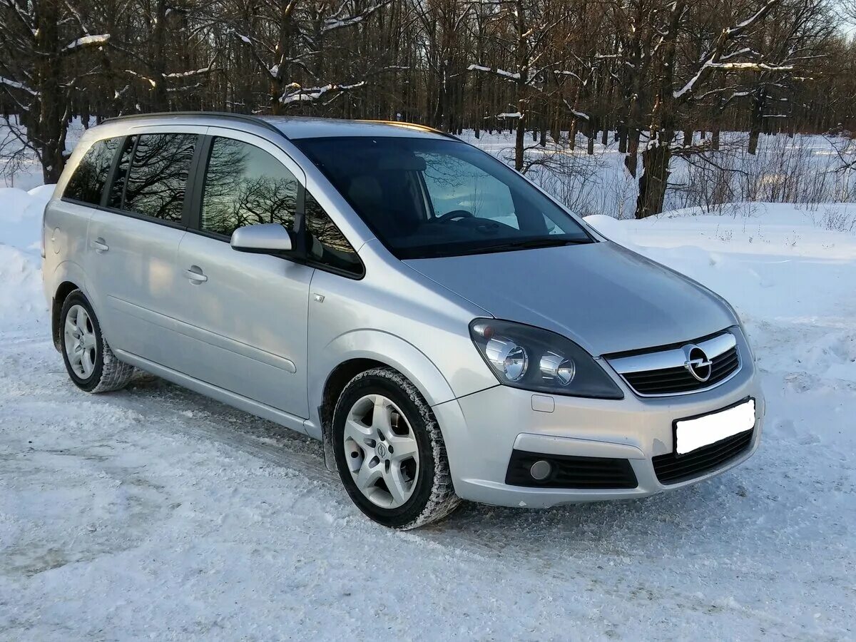 Ниссан зафира фото Купить б/у Opel Zafira B 1.8 MT (140 л.с.) бензин механика в Арзамасе: серебрист