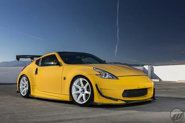 Ниссан желтый фото RAVSPEC Nissan 370z - MPP Nissan 370z, Nissan, Nissan 350z