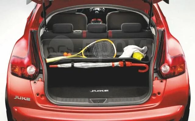 Ниссан жук багажник фото Купить Коврик в багажник велюровый Nissan Juke (F15) KE840-1K001 в Красноярске п
