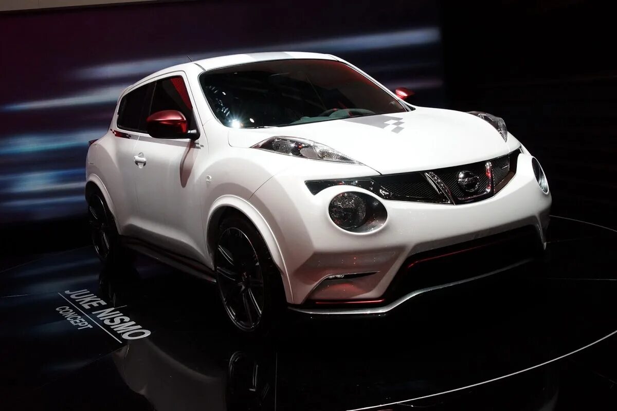 Ниссан жук белая тюнинг Nissan Previews Juke Nismo in Geneva, European Sales Start Later this Year Carsc