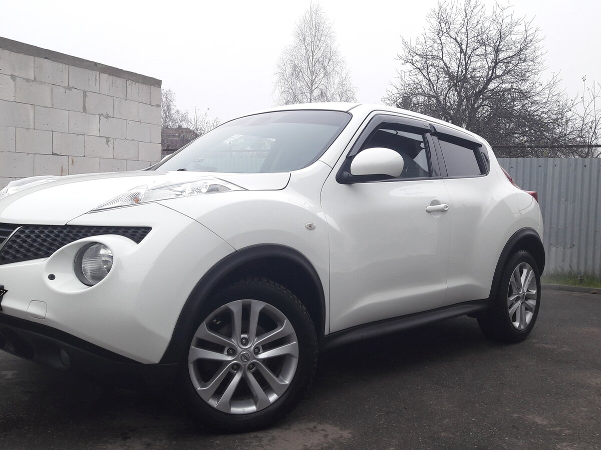 Ниссан жук белый фото Купить б/у Nissan Juke I 1.6 CVT (117 л.с.) бензин вариатор в Нижнем Новгороде: 