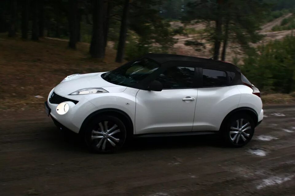 Ниссан жук белый фото Black/White Project! Или вот так мы скоро будем выглядеть! - Nissan Juke (1G), 1