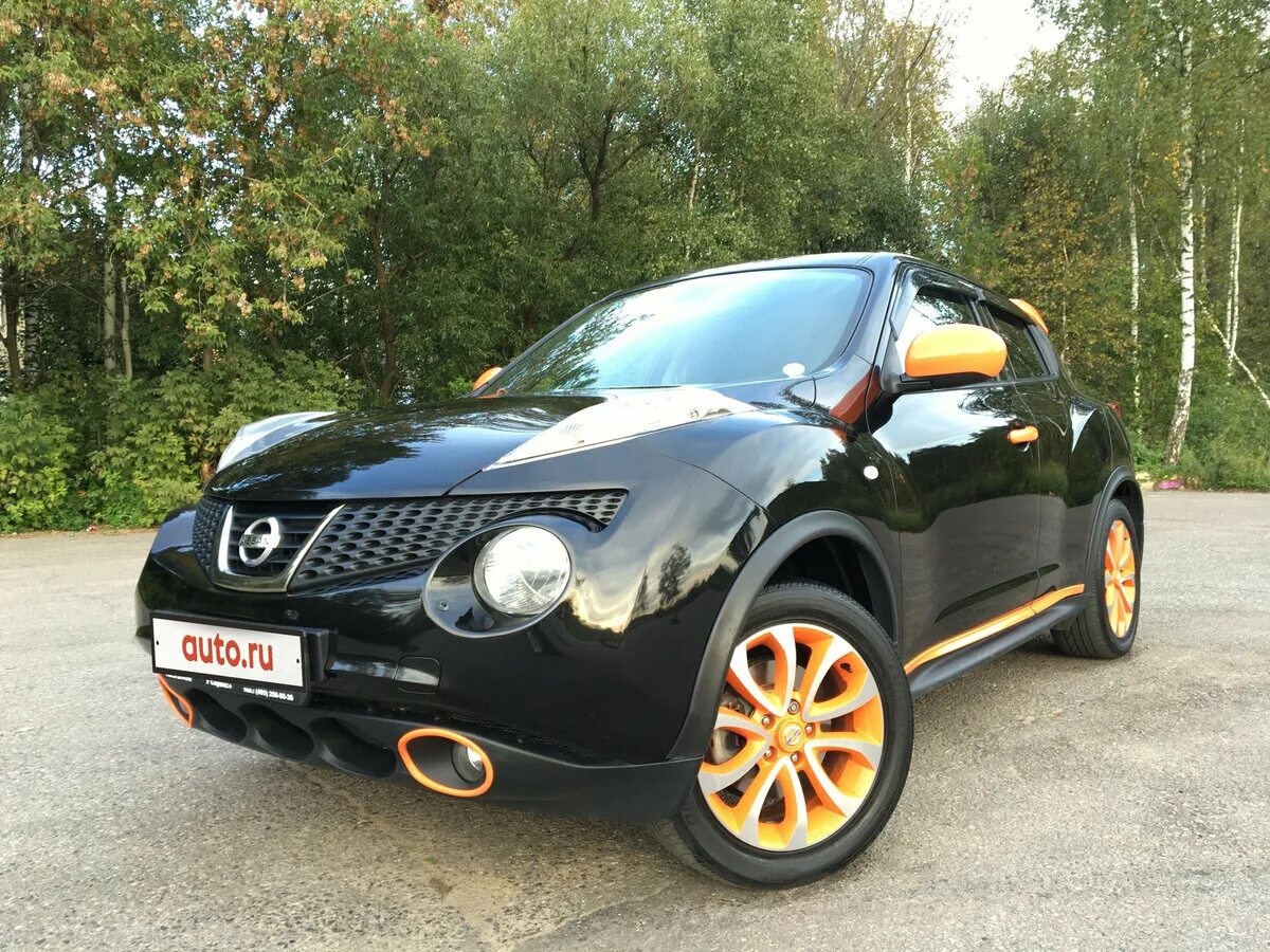Ниссан жук черный фото Купить б/у Nissan Juke I 1.6 CVT (190 л.с.) 4WD бензин вариатор в Москве: чёрный