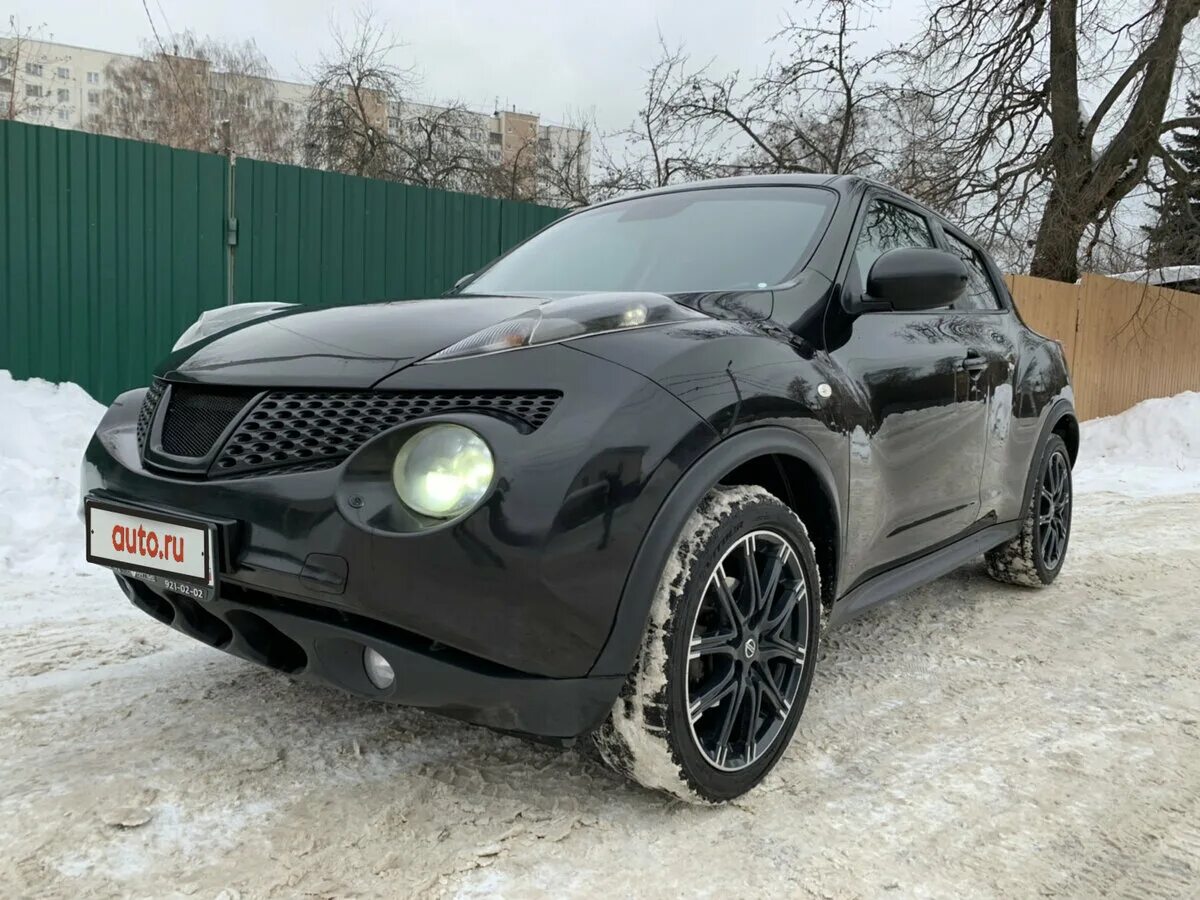 Ниссан жук черный фото Купить б/у Nissan Juke I 1.6 CVT (117 л.с.) бензин вариатор в Котельниках: чёрны