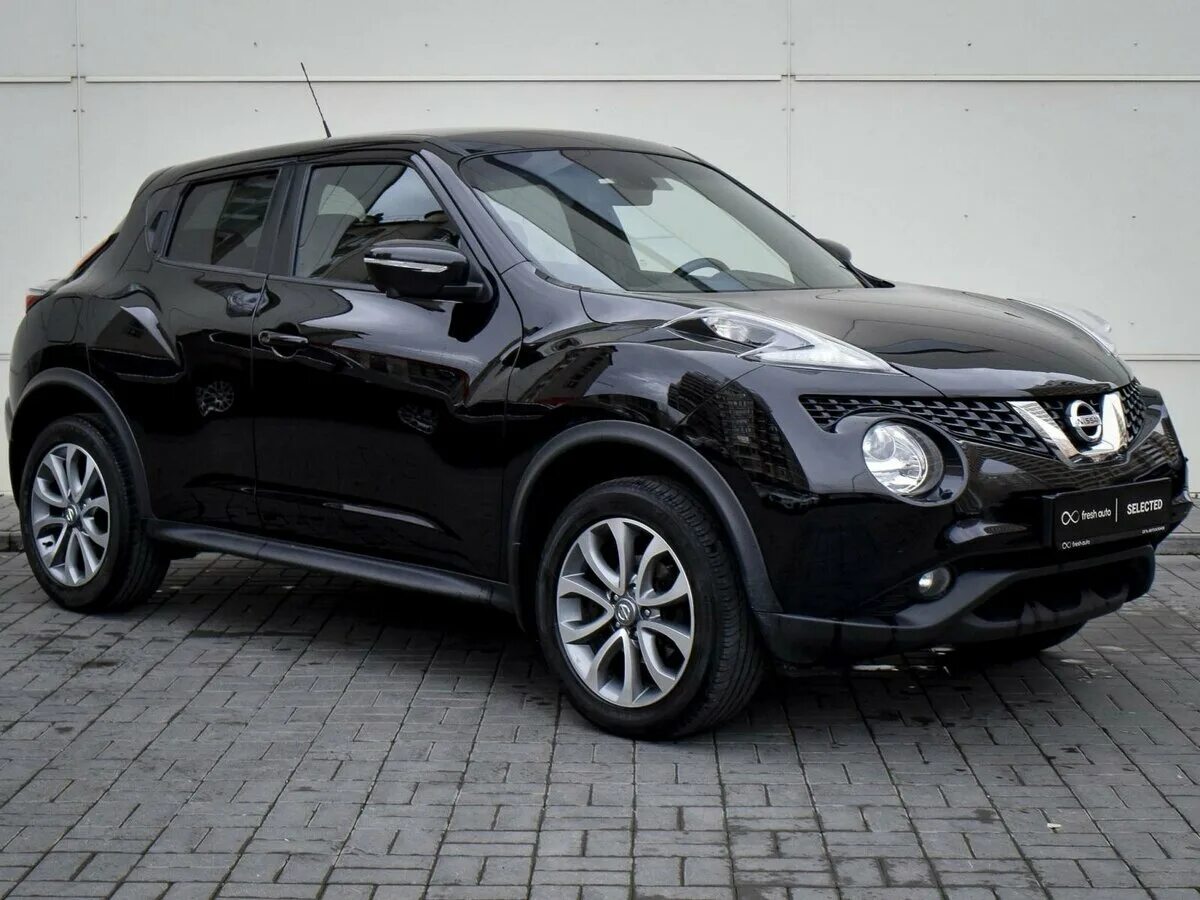 Ниссан жук черный фото Купить б/у Nissan Juke I Рестайлинг 1.6 CVT (117 л.с.) бензин вариатор в Краснод