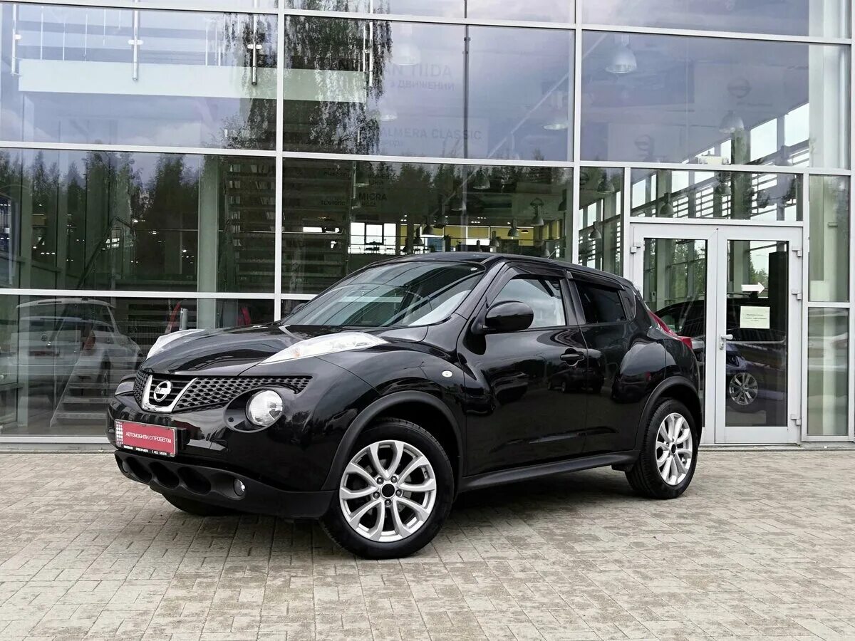 Ниссан жук черный фото Купить б/у Nissan Juke I 1.6 CVT (117 л.с.) бензин вариатор в Ярославле: чёрный 