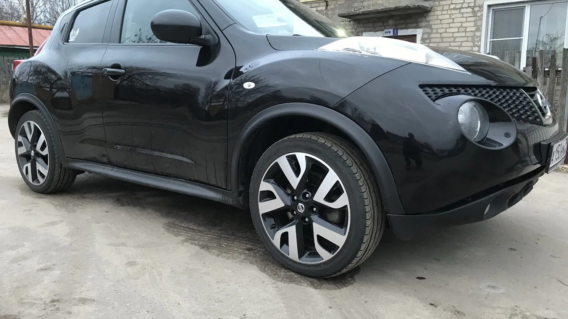 Ниссан жук диски фото Nissan Juke (1G) 1.6 бензиновый 2011 ТУРБОЖИП на DRIVE2