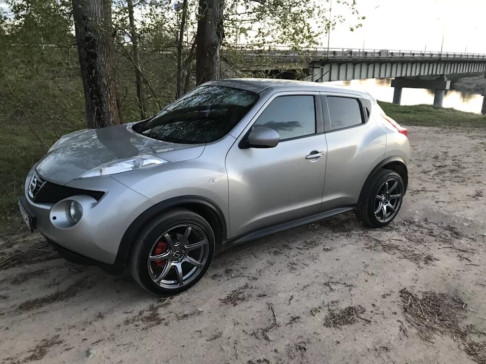 Ниссан жук диски фото Новые диски R18 - Nissan Juke (1G), 1,6 л, 2012 года колёсные диски DRIVE2