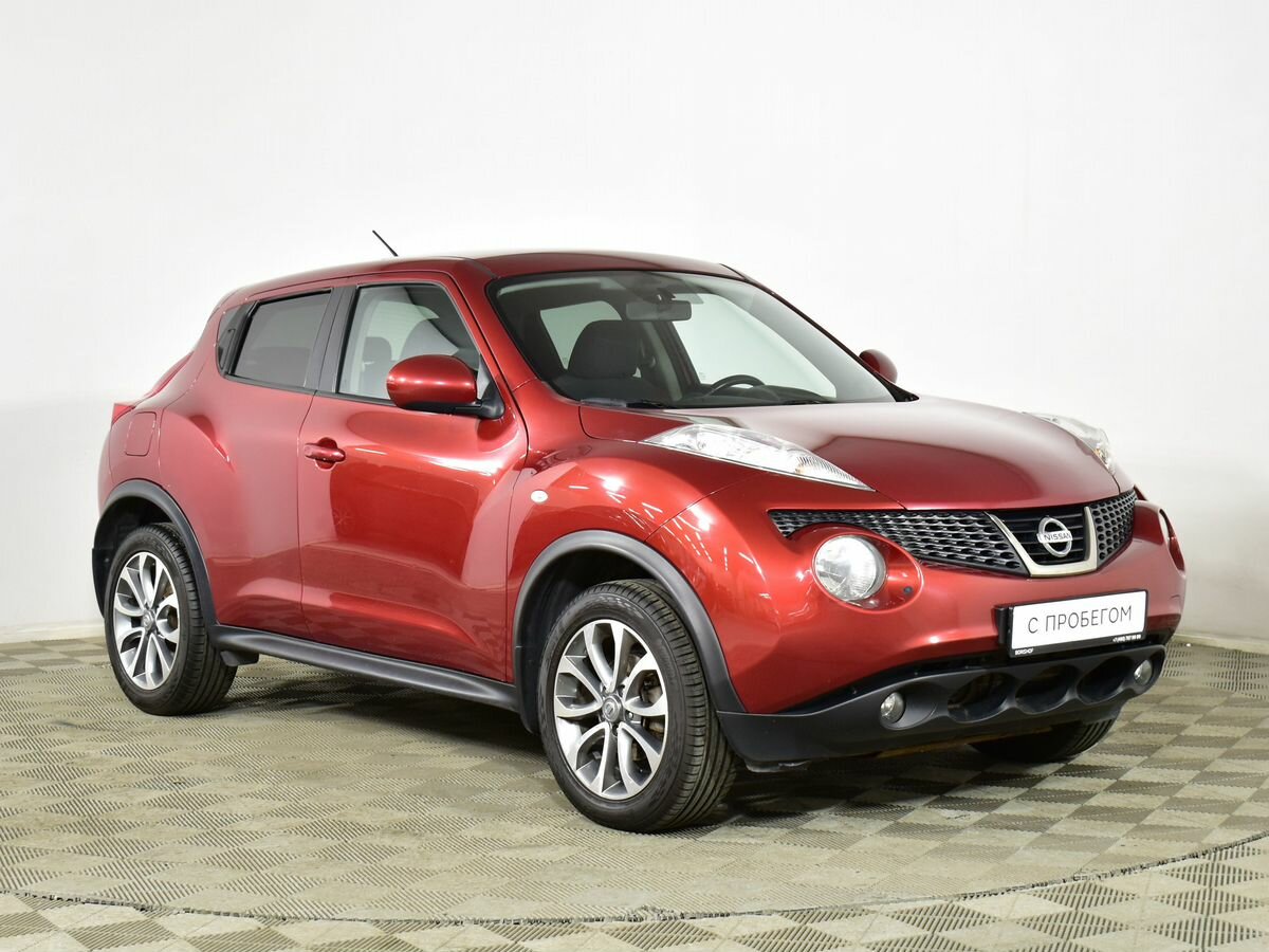 Ниссан жук фото и цена Купить б/у Nissan Juke I 1.6 CVT (117 л.с.) бензин вариатор в Москве: красный Ни