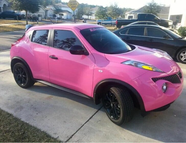 Ниссан жук фото цвета I'll have one, one day, and name her bubblegum. Nissan juke, Street racing cars,