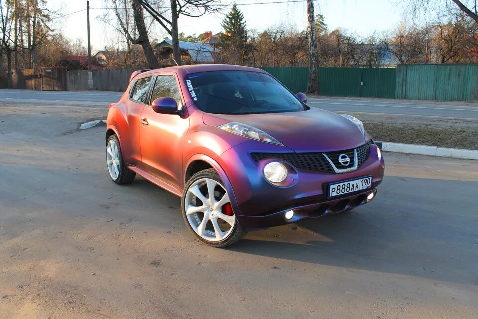 Ниссан жук фото цвета Новый цвет на солнце ;) - Nissan Juke (1G), 1,6 л, 2013 года фотография DRIVE2