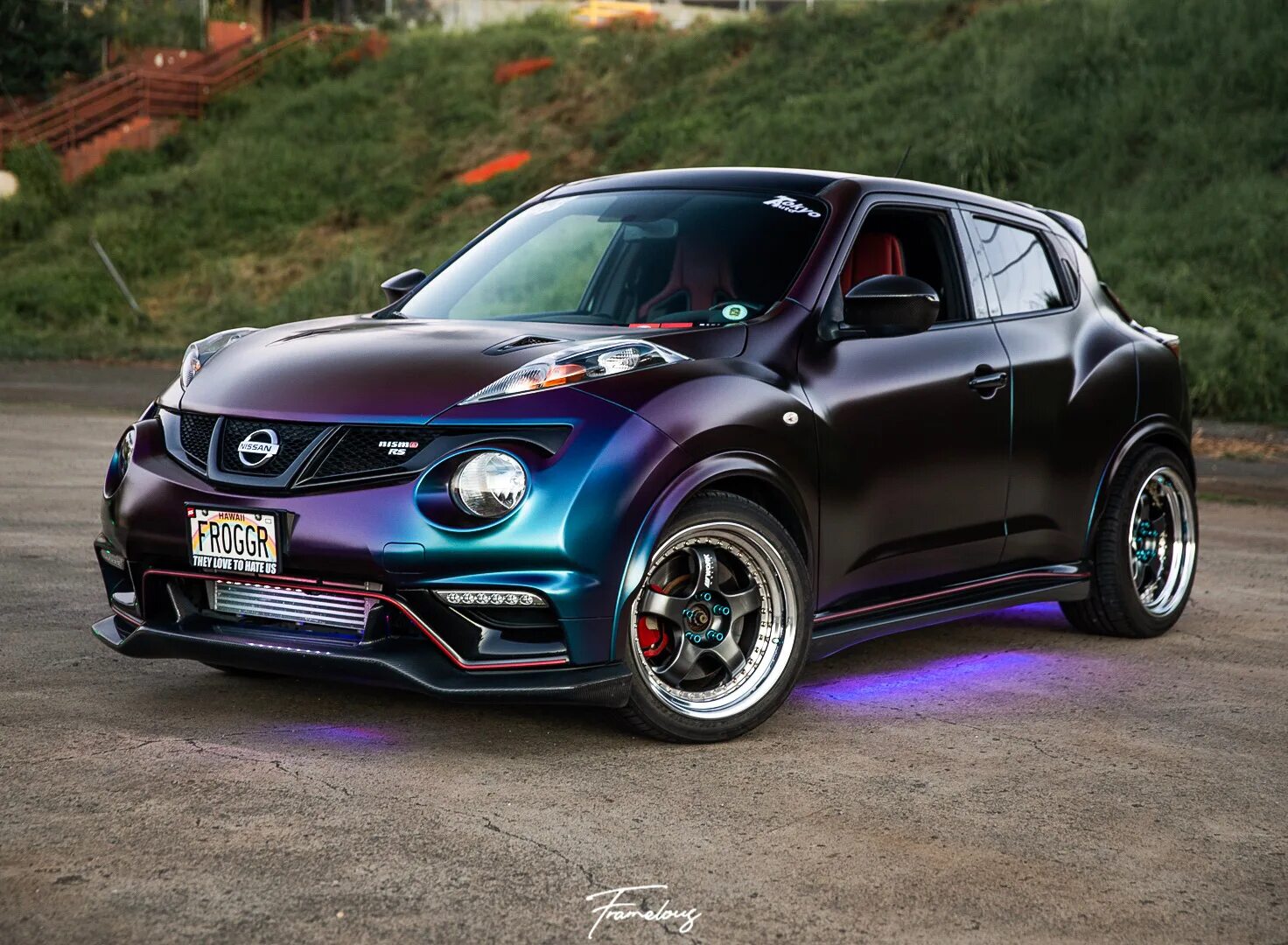 Ниссан жук прокаченный фото Justin R’s (@tgstig808) Nissan Juke on WORK Meister S1 3P - WORK Wheels USA