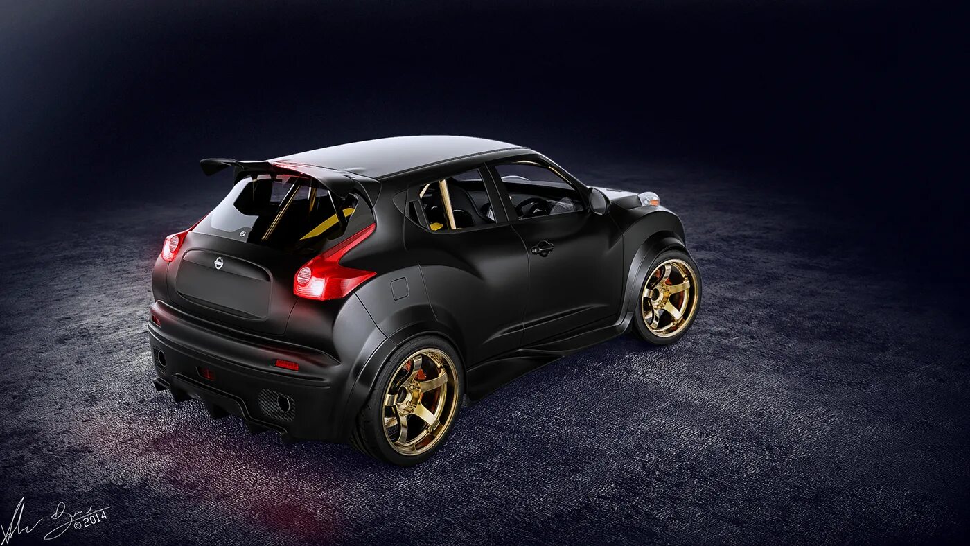 Ниссан жук прокаченный фото Nissan Juke-R Race livery (5) Images :: Behance