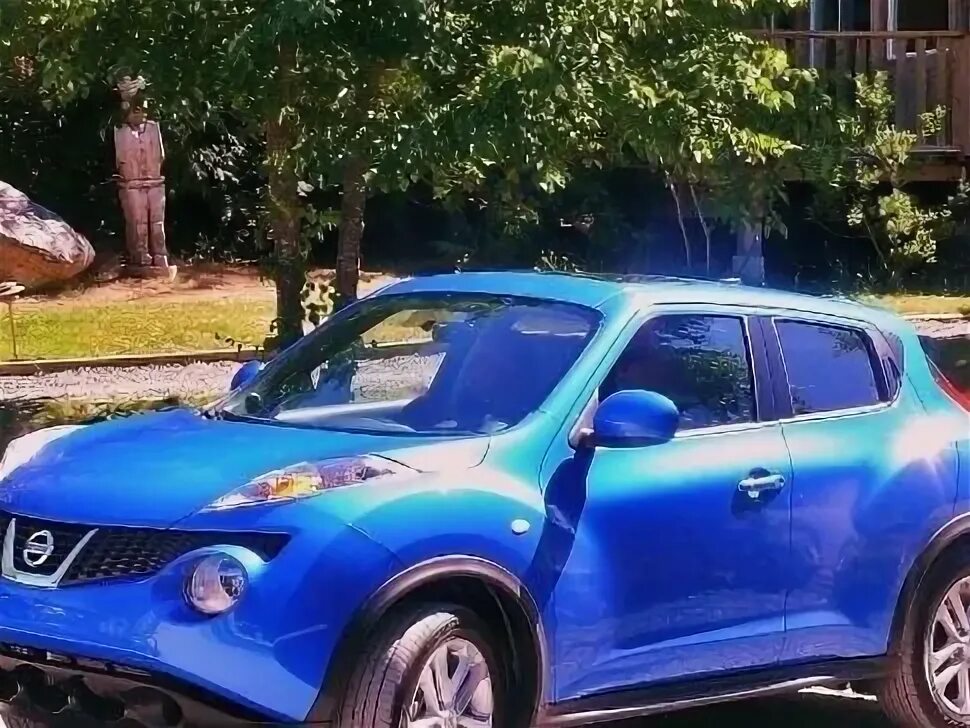 Ниссан жук синий фото Купить б/у Nissan Juke I 1.5 CVT (114 л.с.) бензин вариатор в Магадане: синий Ни