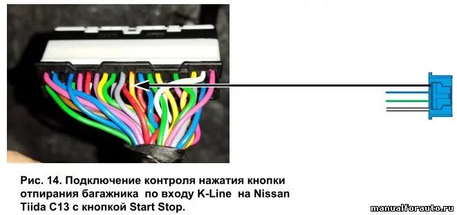 Ниссан жук точки подключения сигнализации Nissan Tiida C13 Установка сигнализации с 2015 г, Точки подключения Ниссан Тиида
