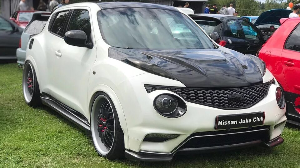 Ниссан жук тюнинг фото Nissan Juke (1G) 1.6 бензиновый 2013 ✠ AiRLiFT_SuSPeNSioN ✠ на DRIVE2