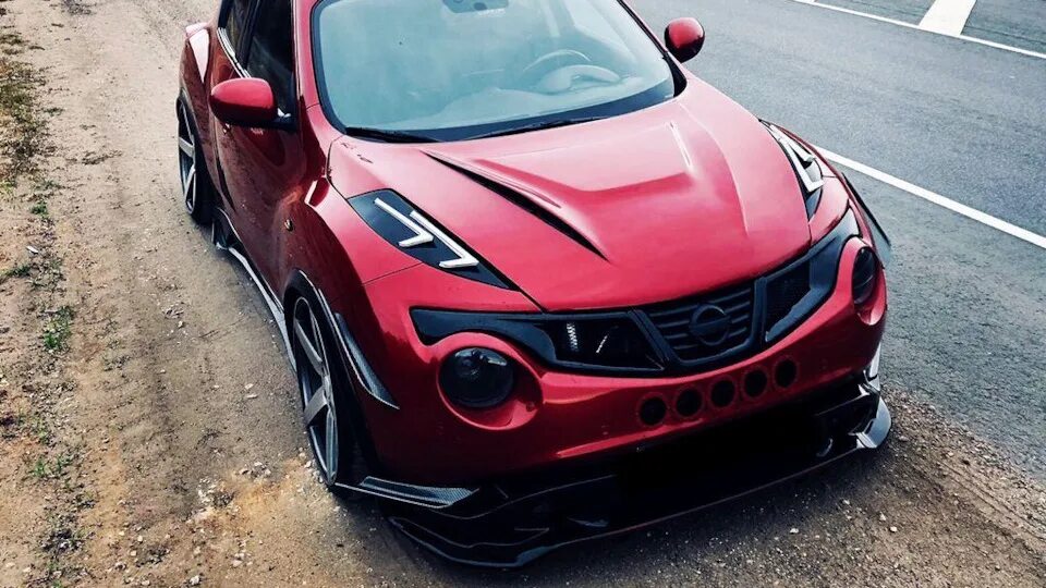 Ниссан жук тюнинг фото Tuning Art Museum 2020 и колёса на 2021 - Nissan Juke (1G), 1,6 л, 2011 года пок