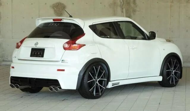 Ниссан жук тюнинг фото Купить Спойлер двери Nissan JUKE F15 2010-2020г (серый) во Владивостоке по цене: