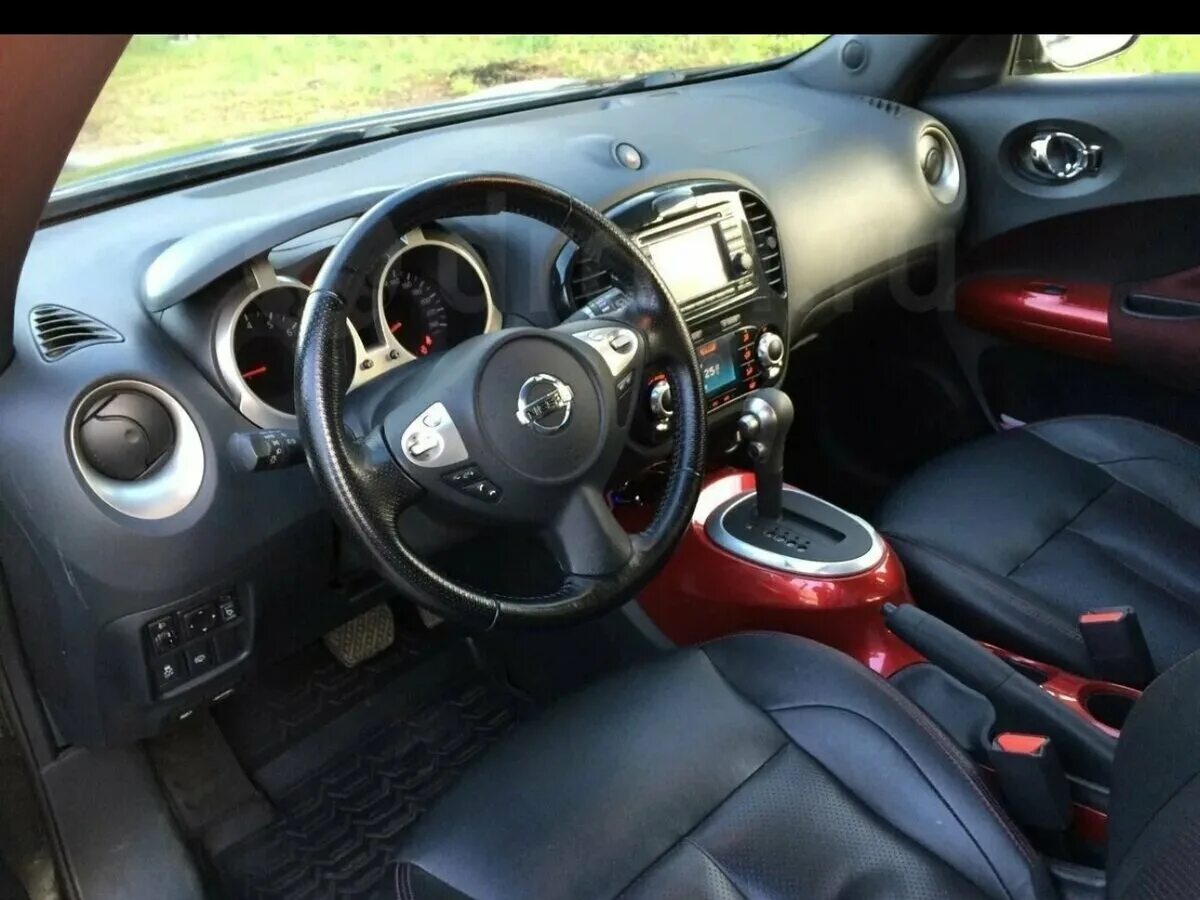 Ниссан жук внутри фото Купить б/у Nissan Juke I 1.6 CVT (117 л.с.) бензин вариатор в Махачкале: белый Н