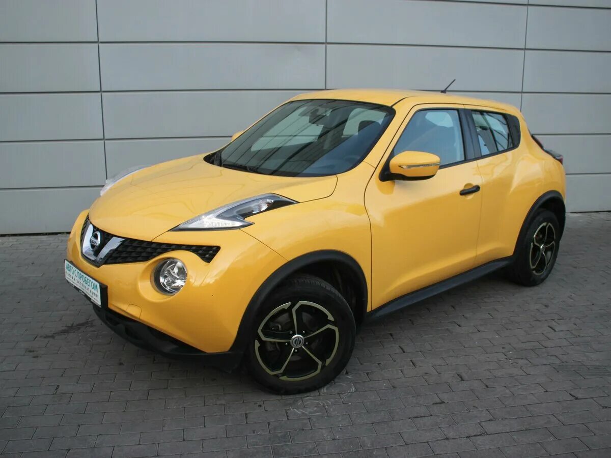 Ниссан жук желтый фото Купить б/у Nissan Juke I Рестайлинг 1.6 CVT (117 л.с.) бензин вариатор в Екатери