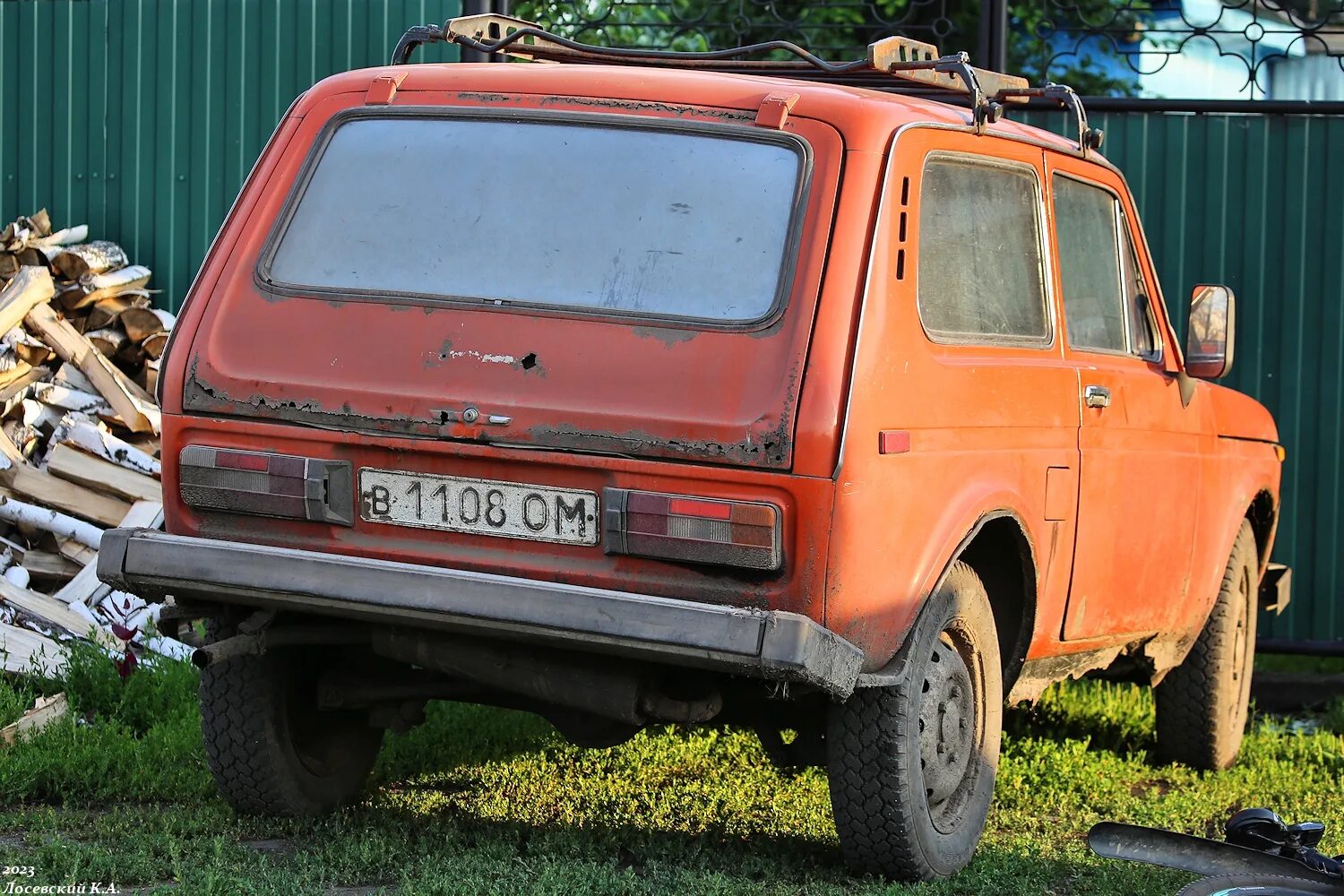 Нива 1977 года фото "в 1108 ОМ" фото ВАЗ (Lada) 2121 Нива. СССР