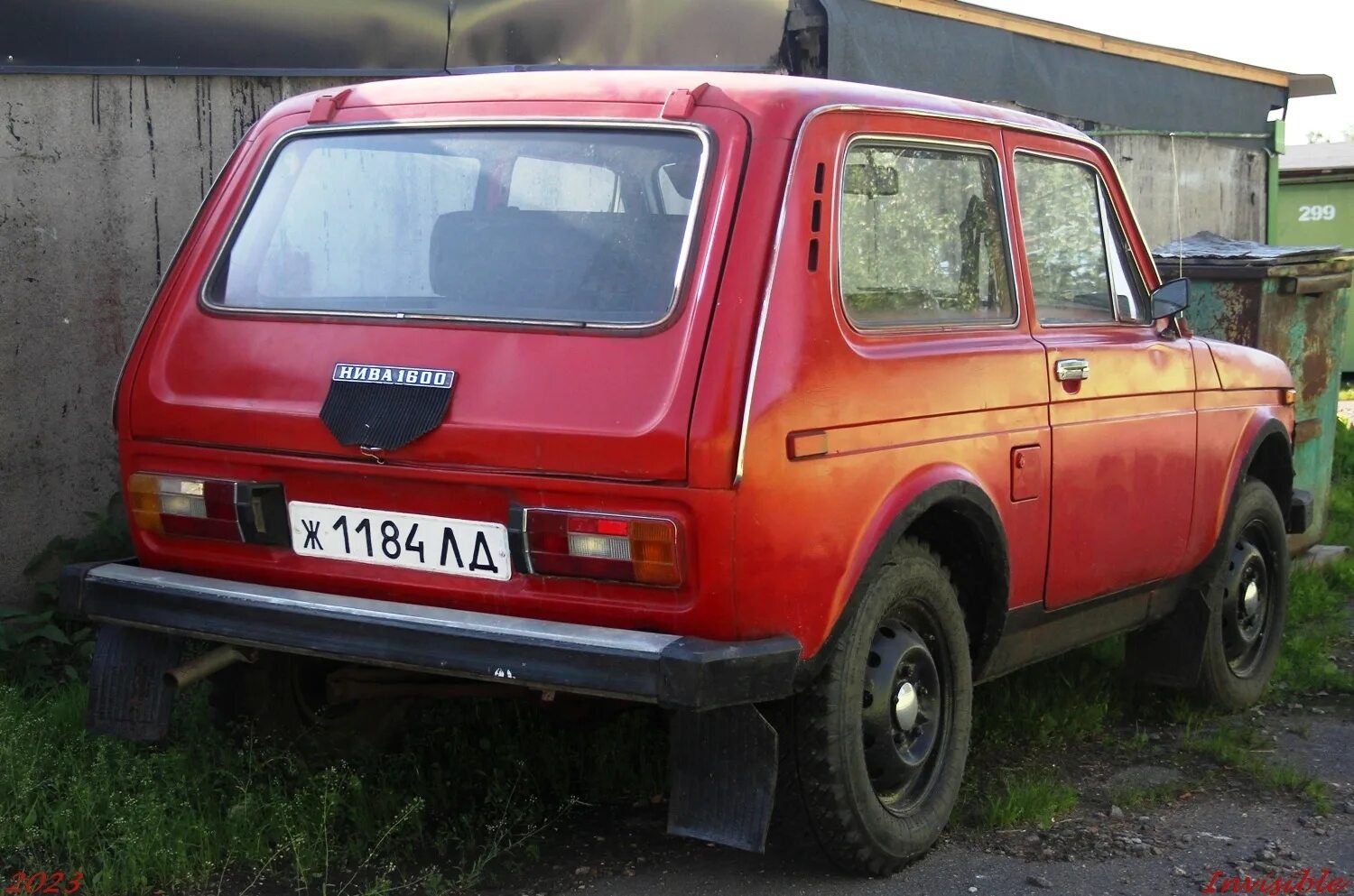 Нива 1977 года фото "ж 1184 ЛД" фото ВАЗ (Lada) 2121 Нива. СССР