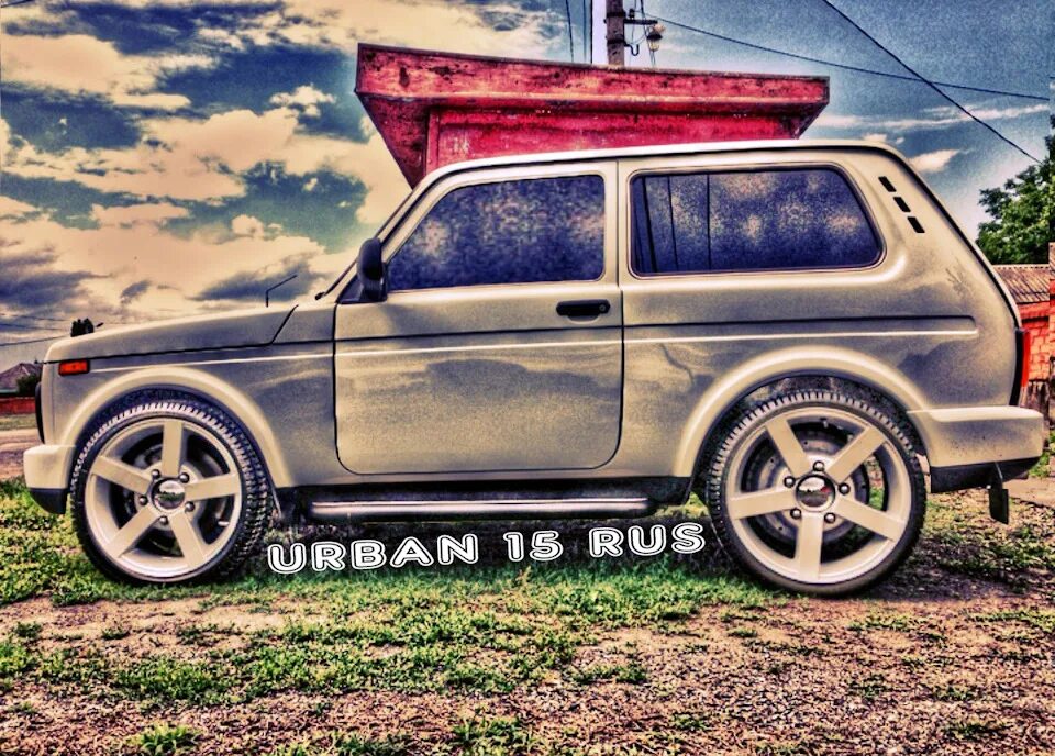 Нива 20 20 фото Планка освещения задних номеров URBAN - Lada 4x4 3D, 1,7 л, 2015 года тюнинг DRI