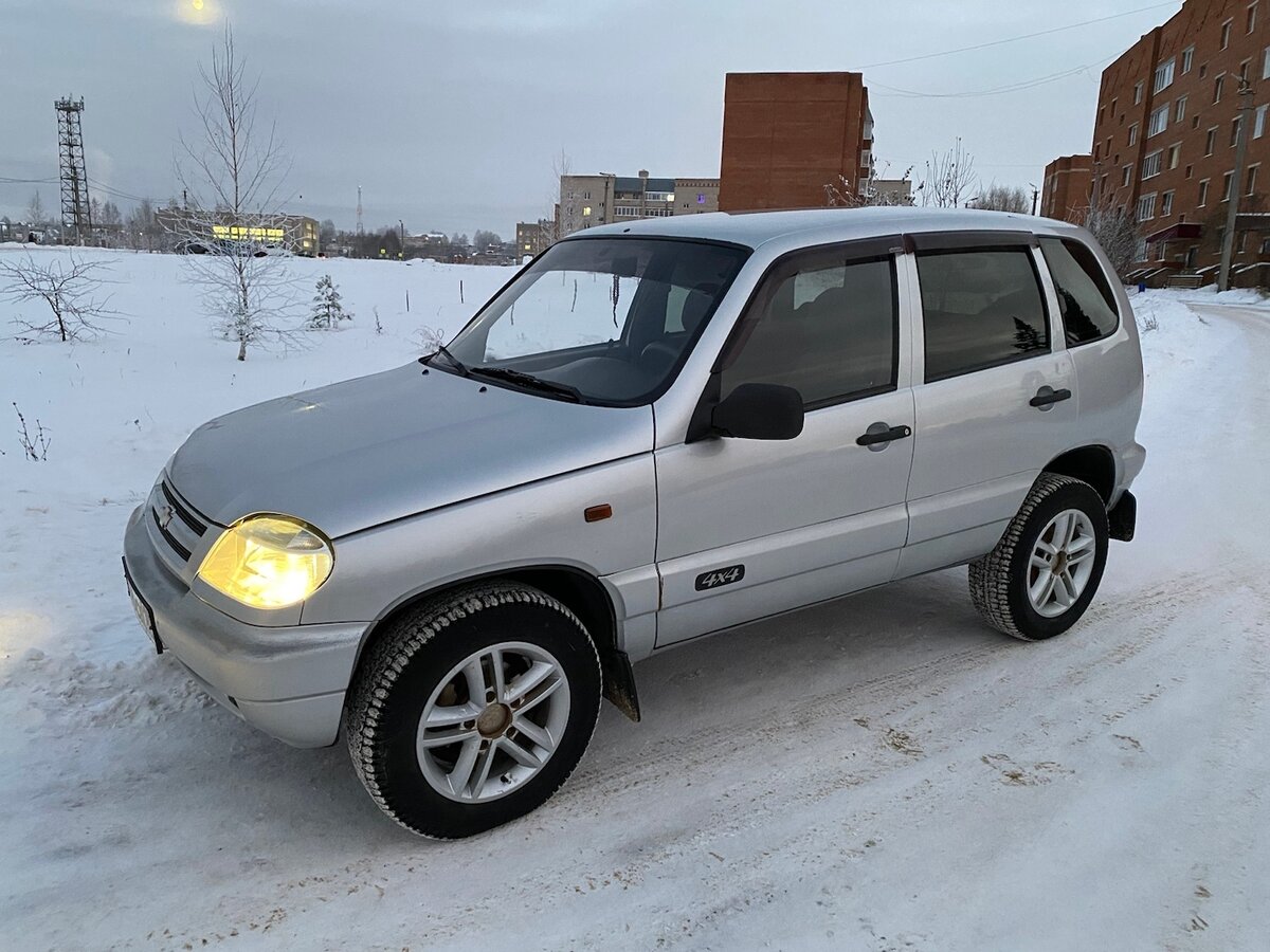 Нива 2004 года фото Купить б/у Chevrolet Niva I 1.7 MT (80 л.с.) 4WD бензин механика в Игре: серебри