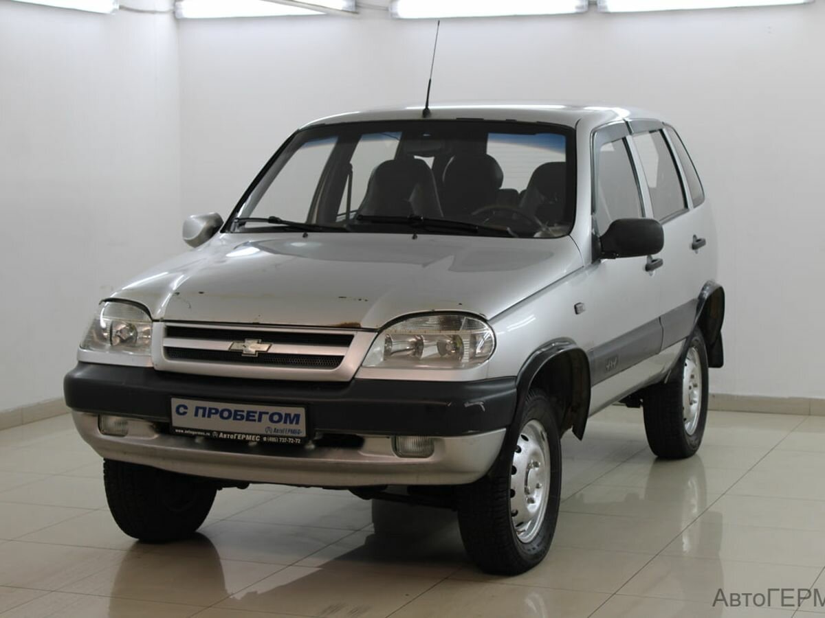 Нива 2004 года фото Купить б/у Chevrolet Niva I 1.7 MT (80 л.с.) 4WD бензин механика в Москве: сереб