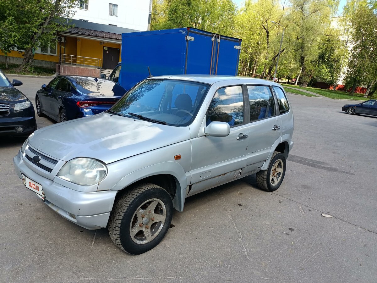 Нива 2004 года фото Купить б/у Chevrolet Niva I 1.7 MT (80 л.с.) 4WD бензин механика в Москве: сереб
