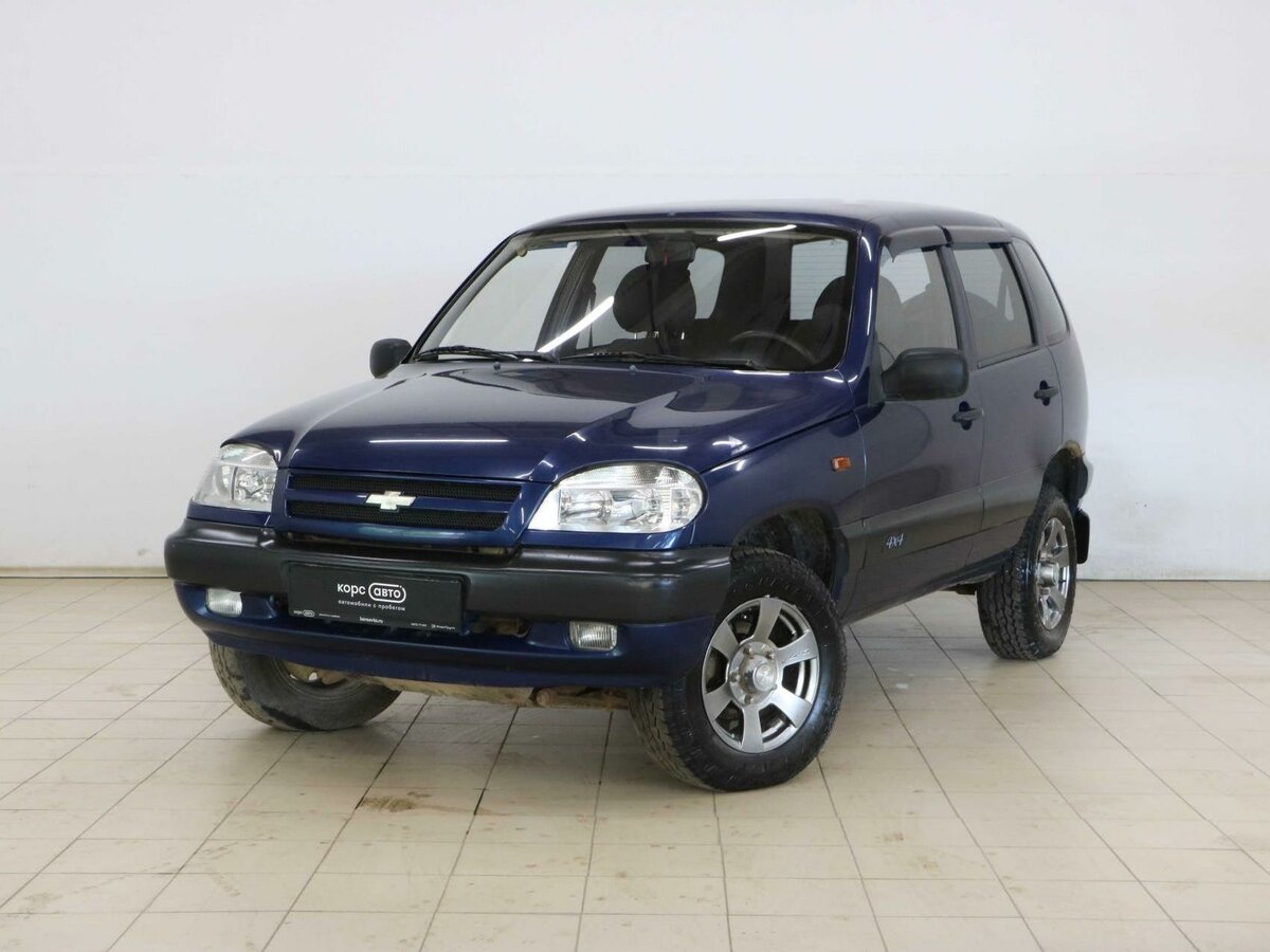 Нива 2007 года фото Купить б/у Chevrolet Niva I 1.7 MT (80 л.с.) 4WD бензин механика в Туле: синий Ш