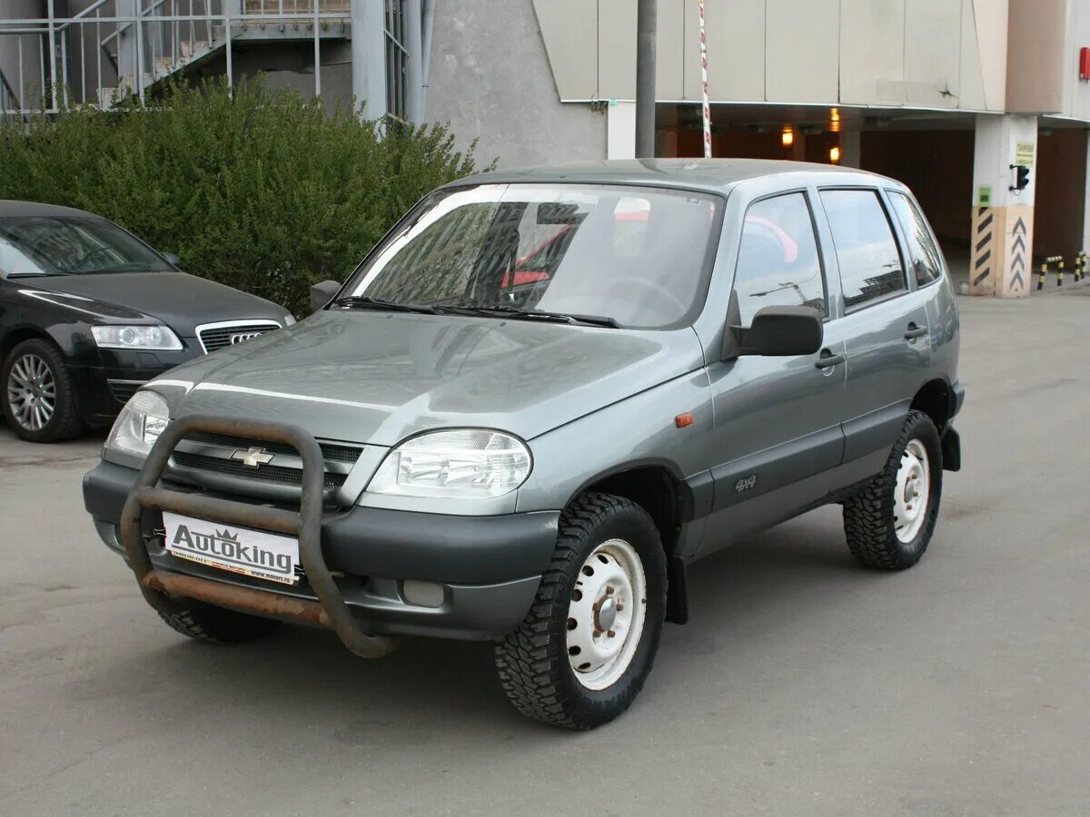 Нива 2007 года фото Купить б/у Chevrolet Niva I 1.7 MT (80 л.с.) 4WD бензин механика в Москве: серый