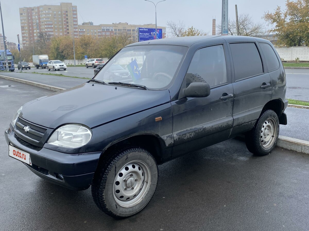 Нива 2007 года фото Купить б/у Chevrolet Niva I 1.7 MT (80 л.с.) 4WD бензин механика в Уфе: чёрный Ш