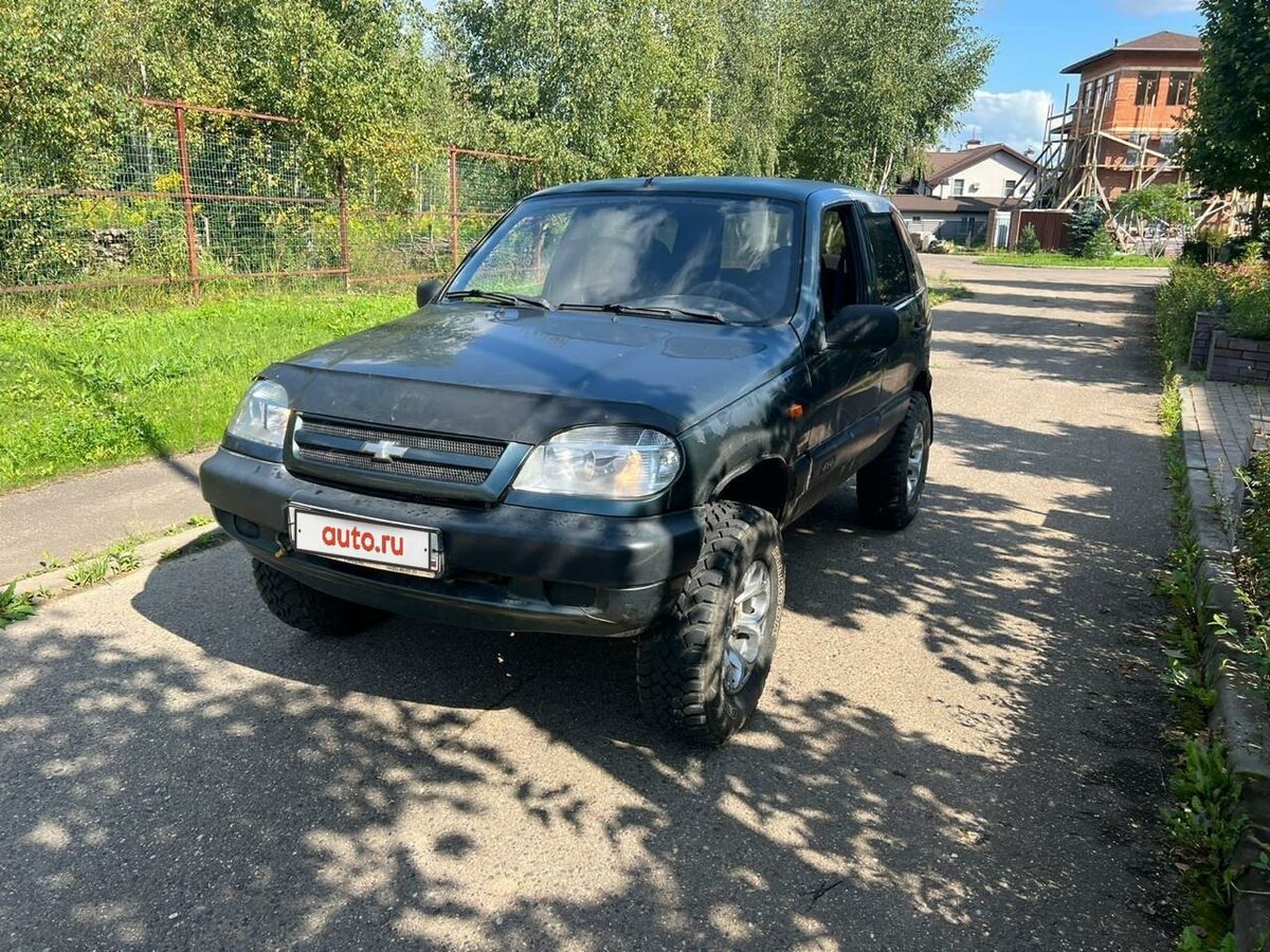 Нива 2007 года фото Купить б/у Chevrolet Niva I 1.7 MT (80 л.с.) 4WD бензин механика в Москве: зелён